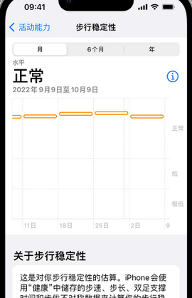 罗平iPhone手机维修如何在iPhone开启'步行稳定性通知'