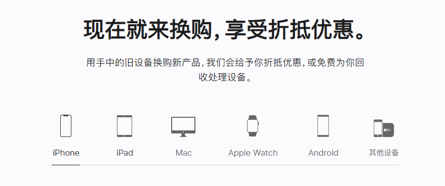 罗平苹果手机维修分享iPhone以旧换新的去处 