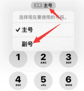 罗平苹果14维修店分享iPhone 14 Pro Max使用副卡打电话的方法 