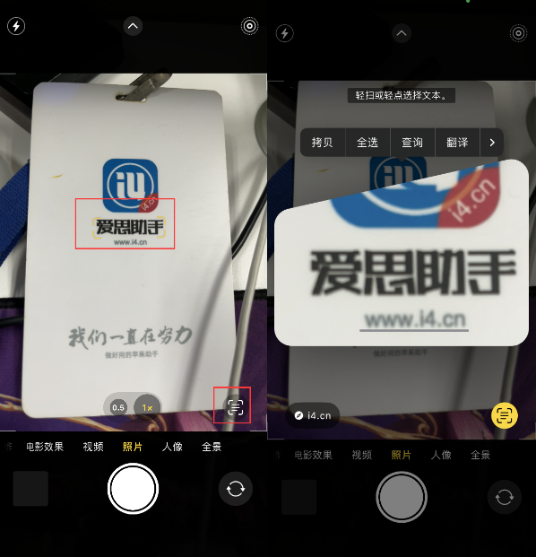 罗平苹果手机维修分享升级iOS 16后如何通过相机翻译文本 